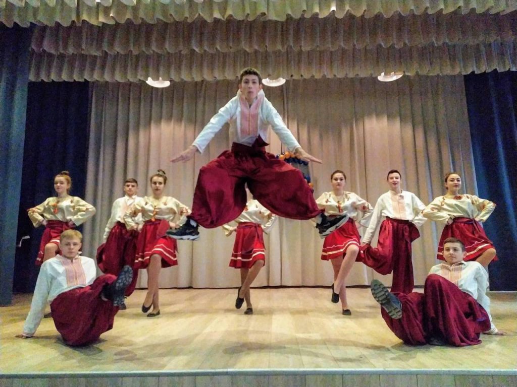 Виступ гуртка художньої самодіяльності ВПУ №29